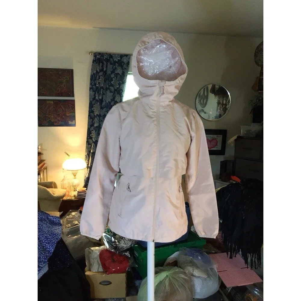 Champion Jackets/Hood Net Linner Pink Size XS Lightweight Whimsy